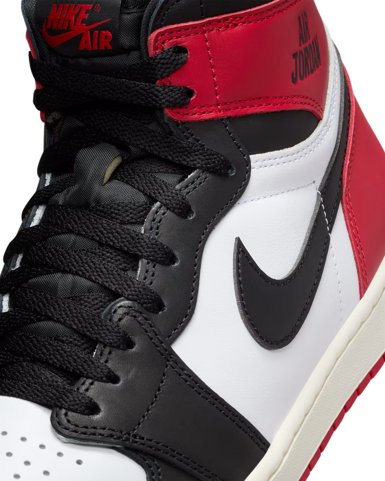 Air Jordan 1 Retro High Bred Toe Reimagined