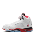 Air Jordan 5 Retro Fire Red Black Tongue