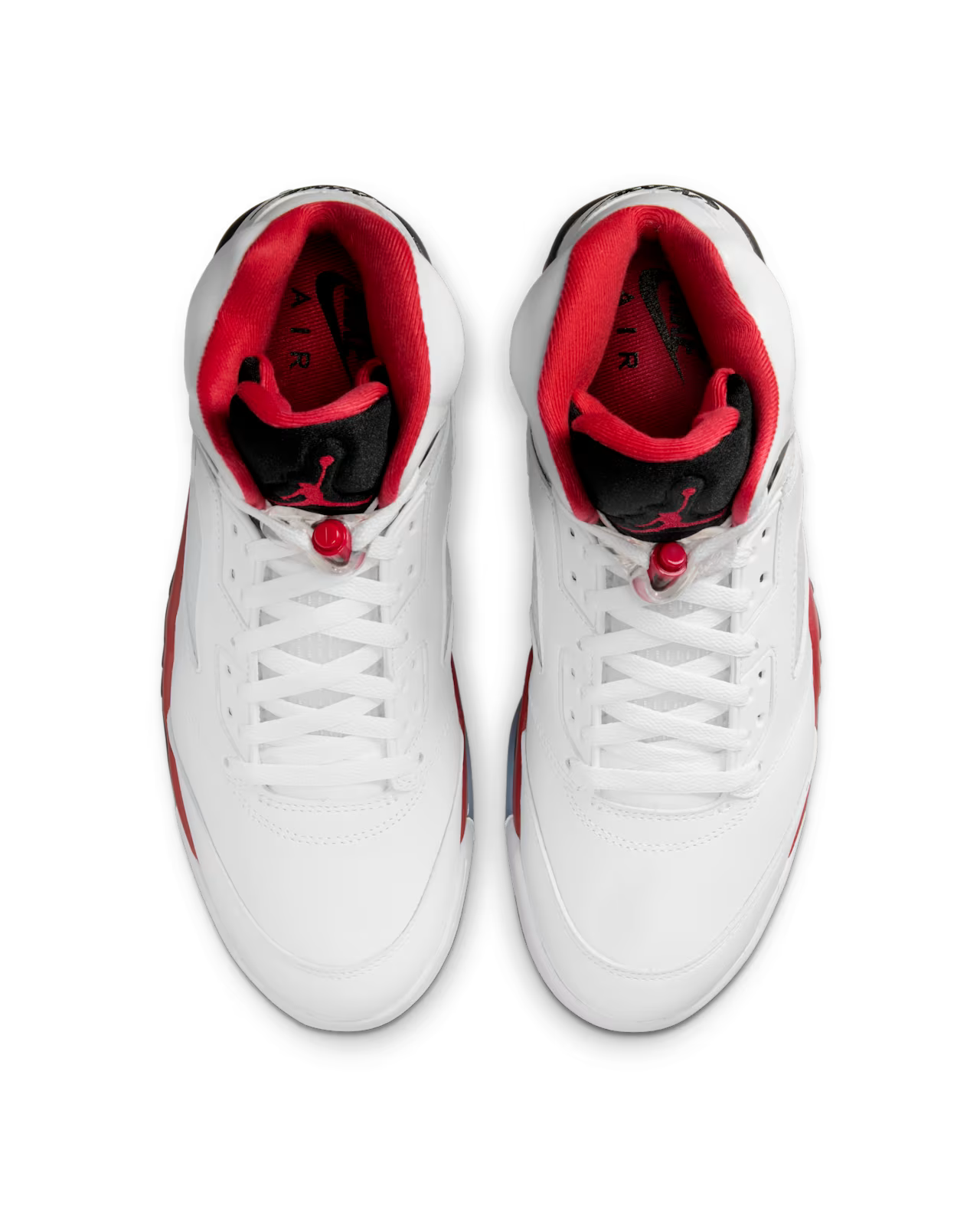 Air Jordan 5 Retro Fire Red Black Tongue