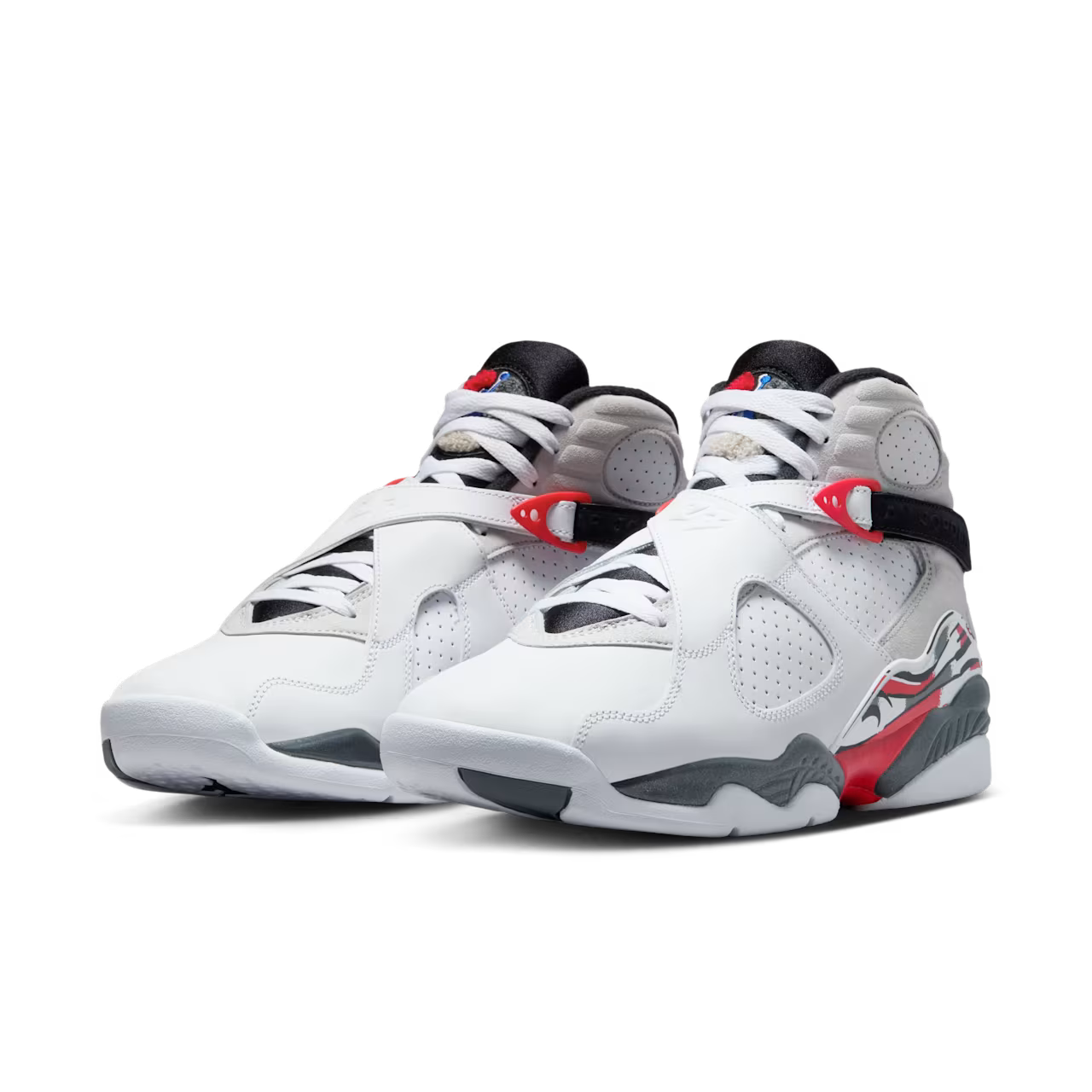Air Jordan 8 Retro White True Red