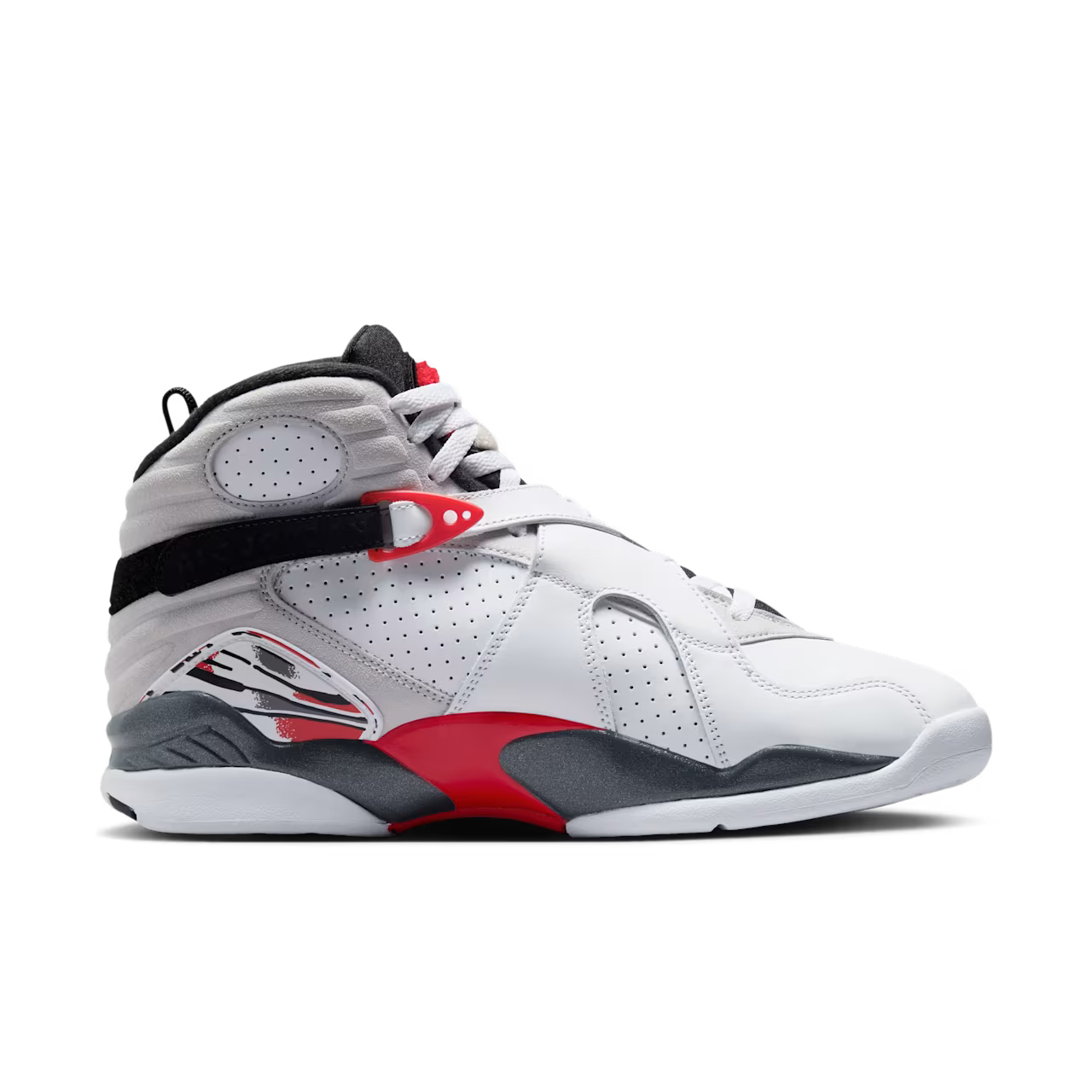 Air Jordan 8 Retro White True Red