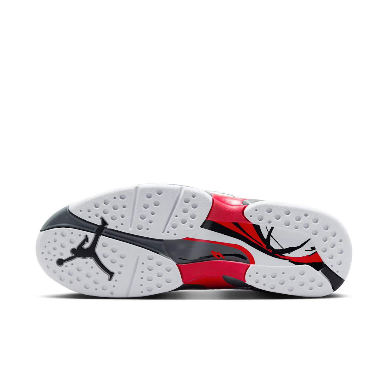 Air Jordan 8 Retro White True Red
