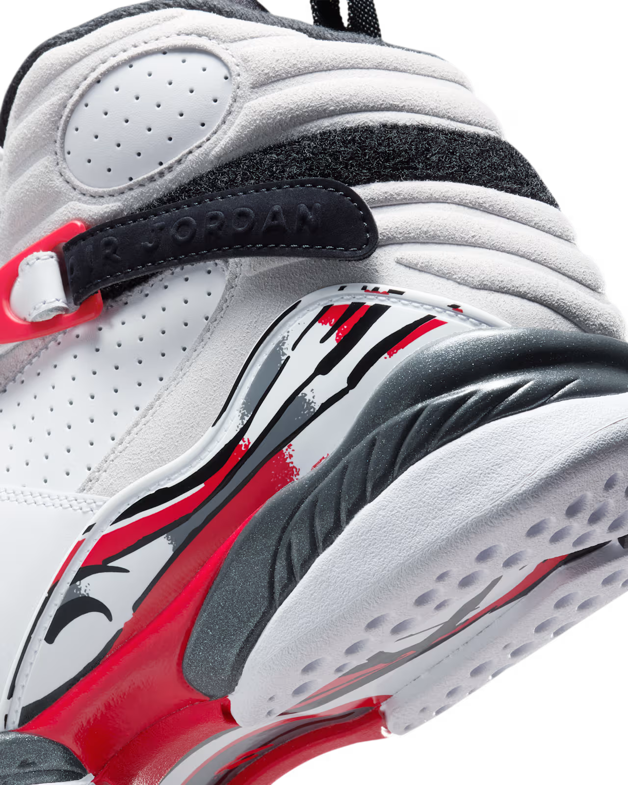 Air Jordan 8 Retro White True Red