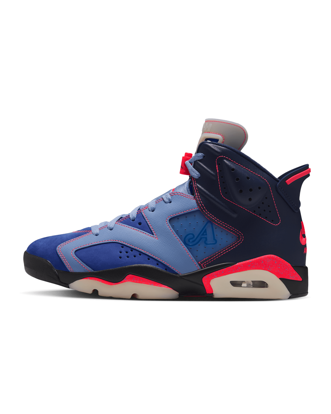 Jordan 6 Retro Awake NY Midnight Navy - vista lateral