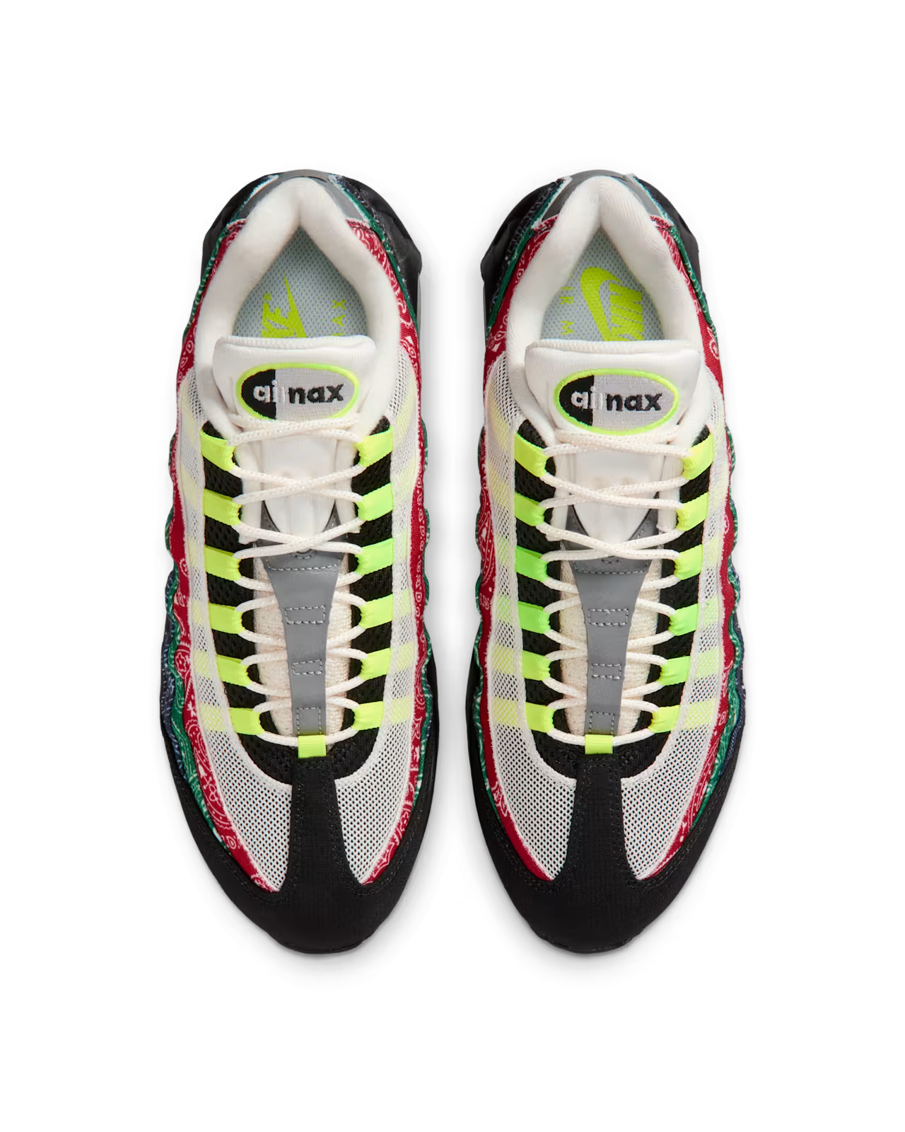 Nike Air Max 95 OG Big Bubble Neon Paisley Bandana