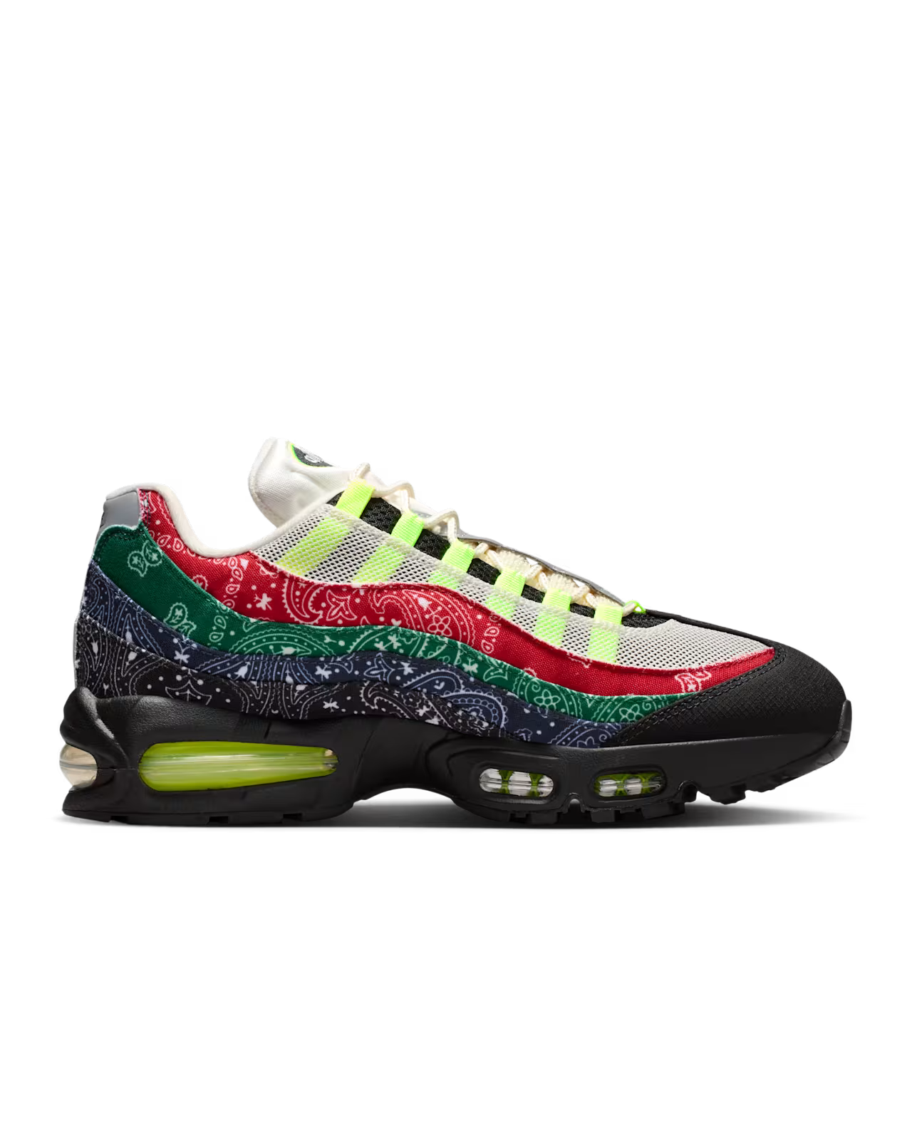 Nike Air Max 95 OG Big Bubble Neon Paisley Bandana