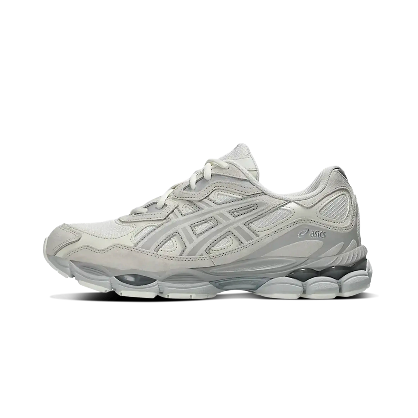 ASICS Gel-NYC Cream Grey - vista lateral