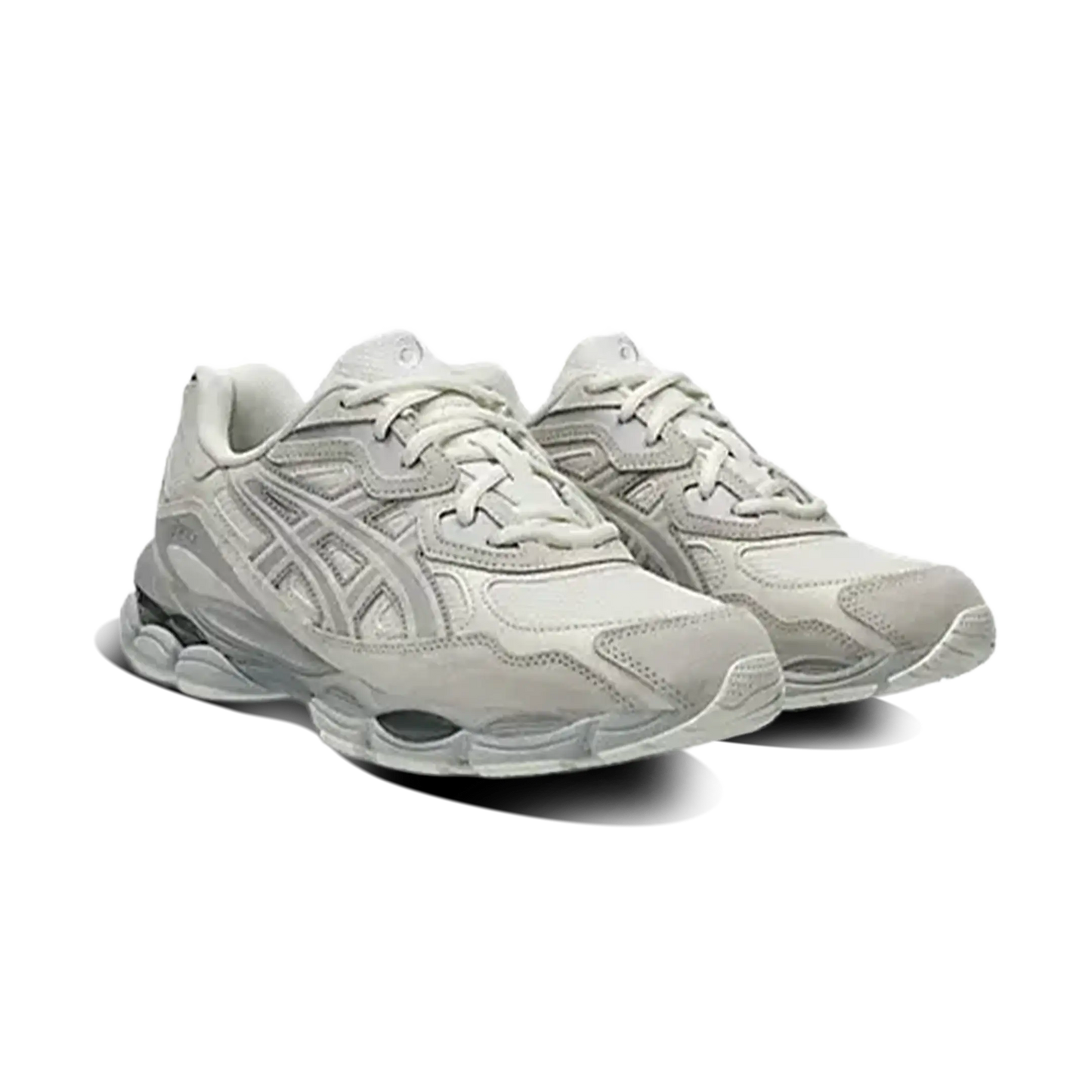 ASICS Gel-NYC Cream Grey - vista lateral interior