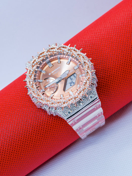 G-shock personalizado con brillantes