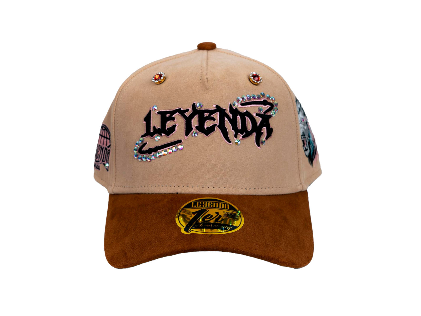 LEYENDA SNAPBACK.4 brown pink