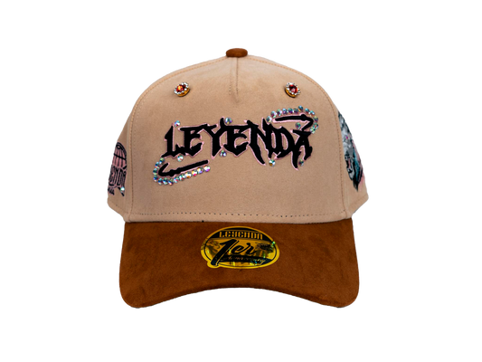 LEYENDA SNAPBACK.4 brown pink