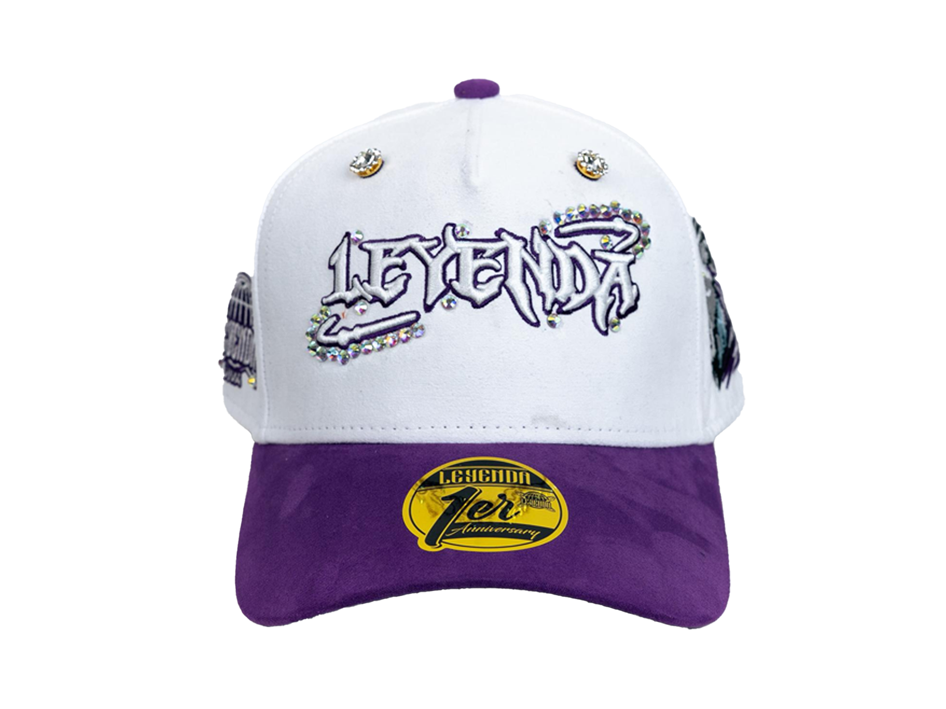 LEYENDA SNAPBACK.4 purple white – Overkicks