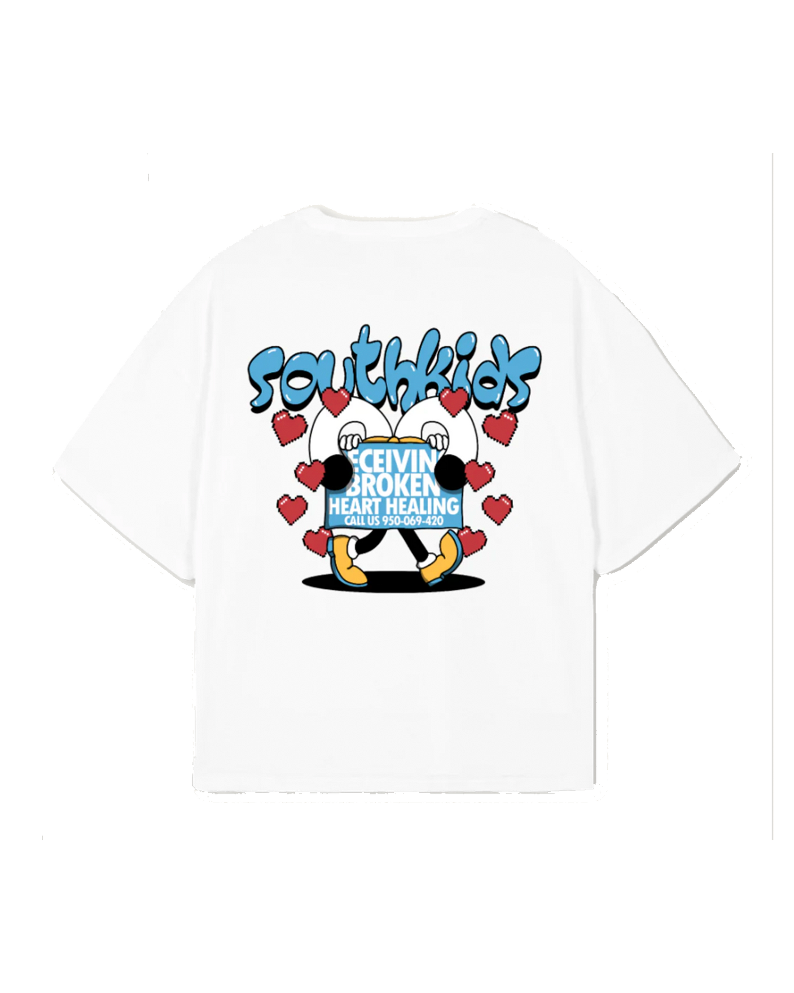 South Kids Lovers Tee White