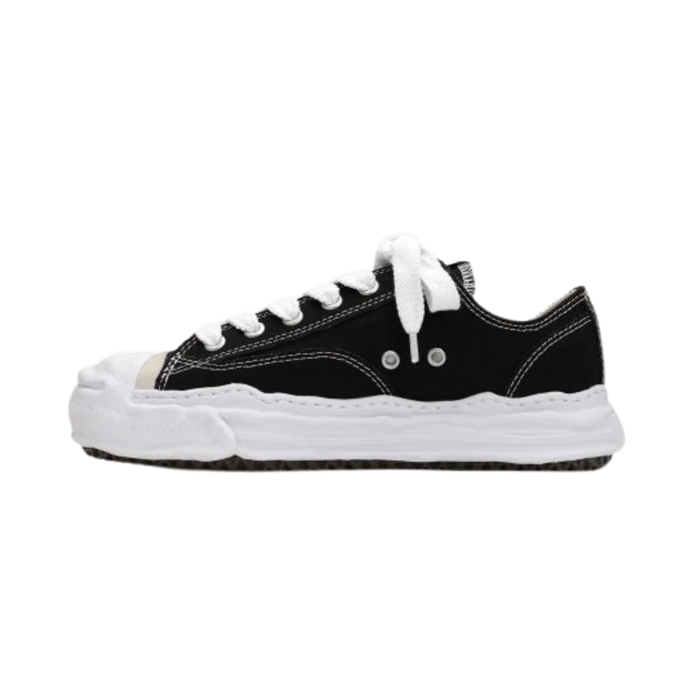 Maison Mihara Yasuhiro Hank OG Sole Canvas Low en negro