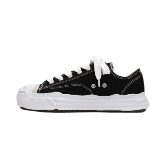 Maison Mihara Yasuhiro Hank OG Sole Canvas Low en negro