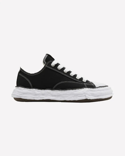 Maison Mihara Yasuhiro Peterson OG Sole Canvas Low Black