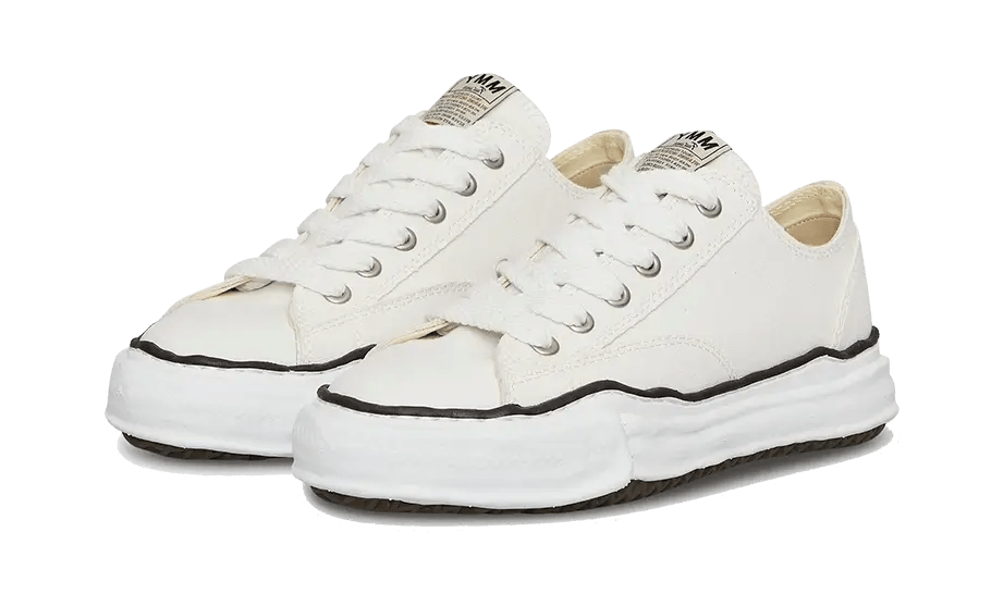 Maison Mihara Yasuhiro Peterson OG Sole Canvas Low White