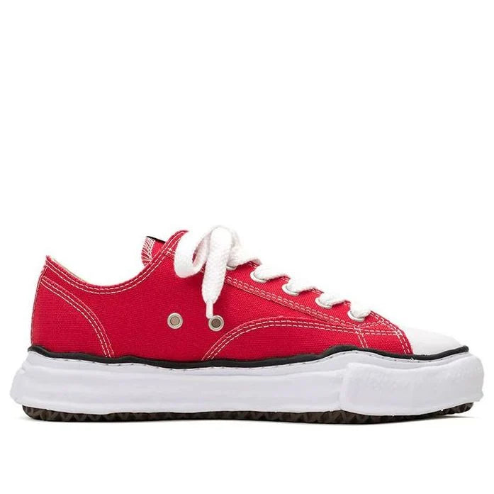 Maison Mihara Yasuhiro Peterson OG Sole Canvas Low Red