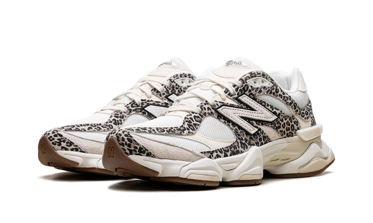 New Balance 9060 ASOS Exclusive Beige Brown Leopard Print