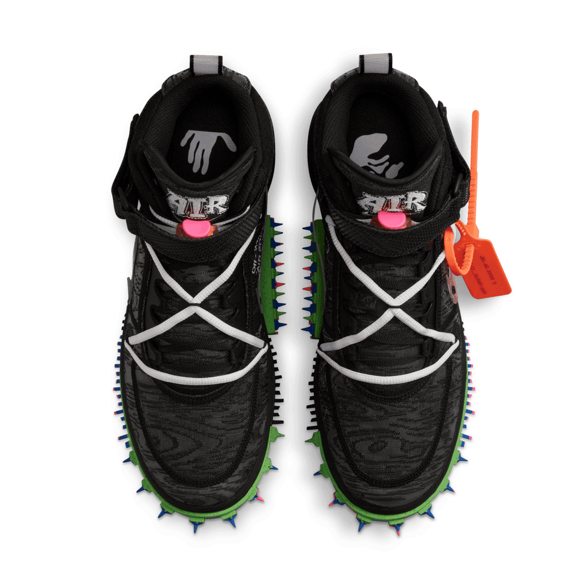 Nike Air Force 1 Mid Off-White Black 2