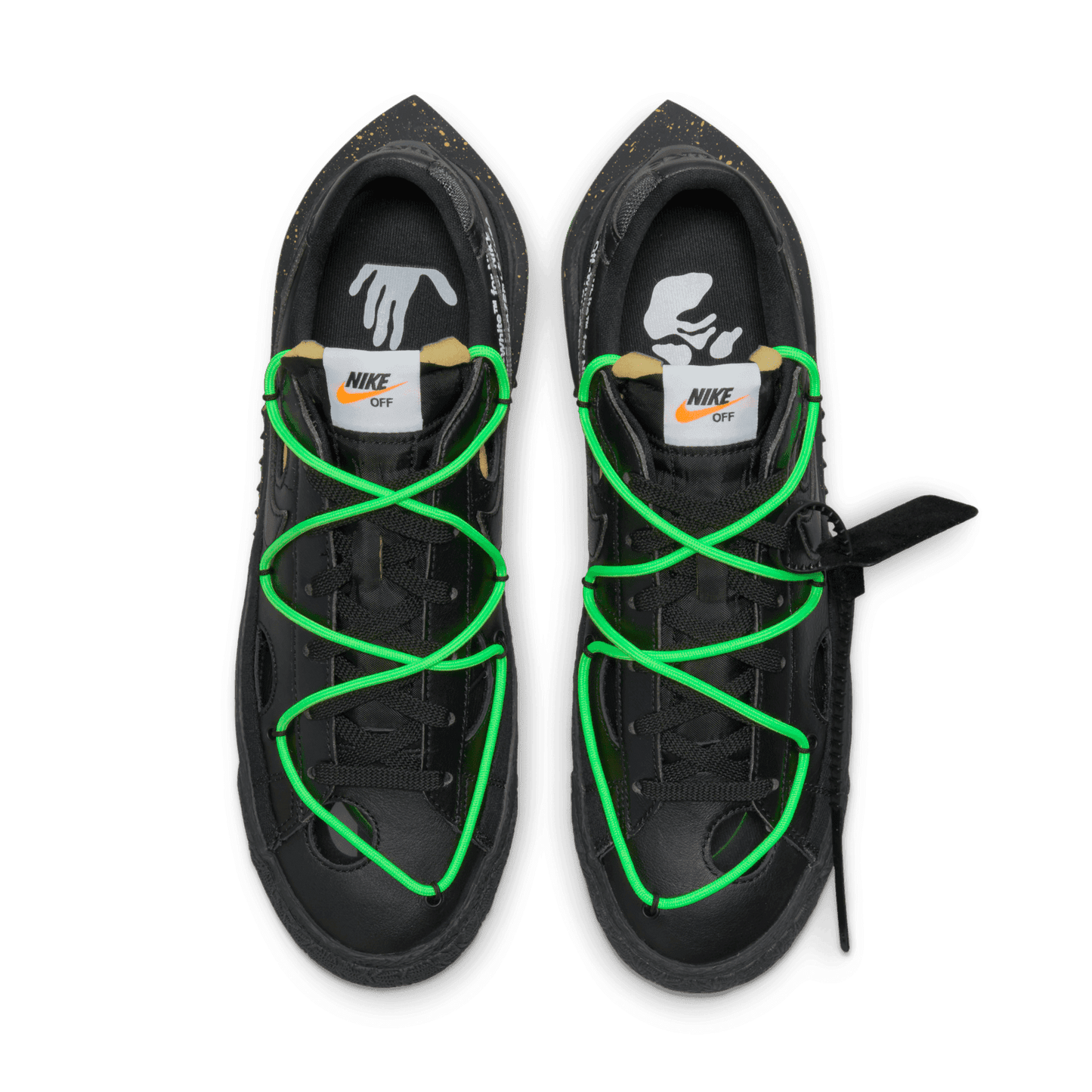 Nike Blazer Low 77 Off-White Electro Green 2