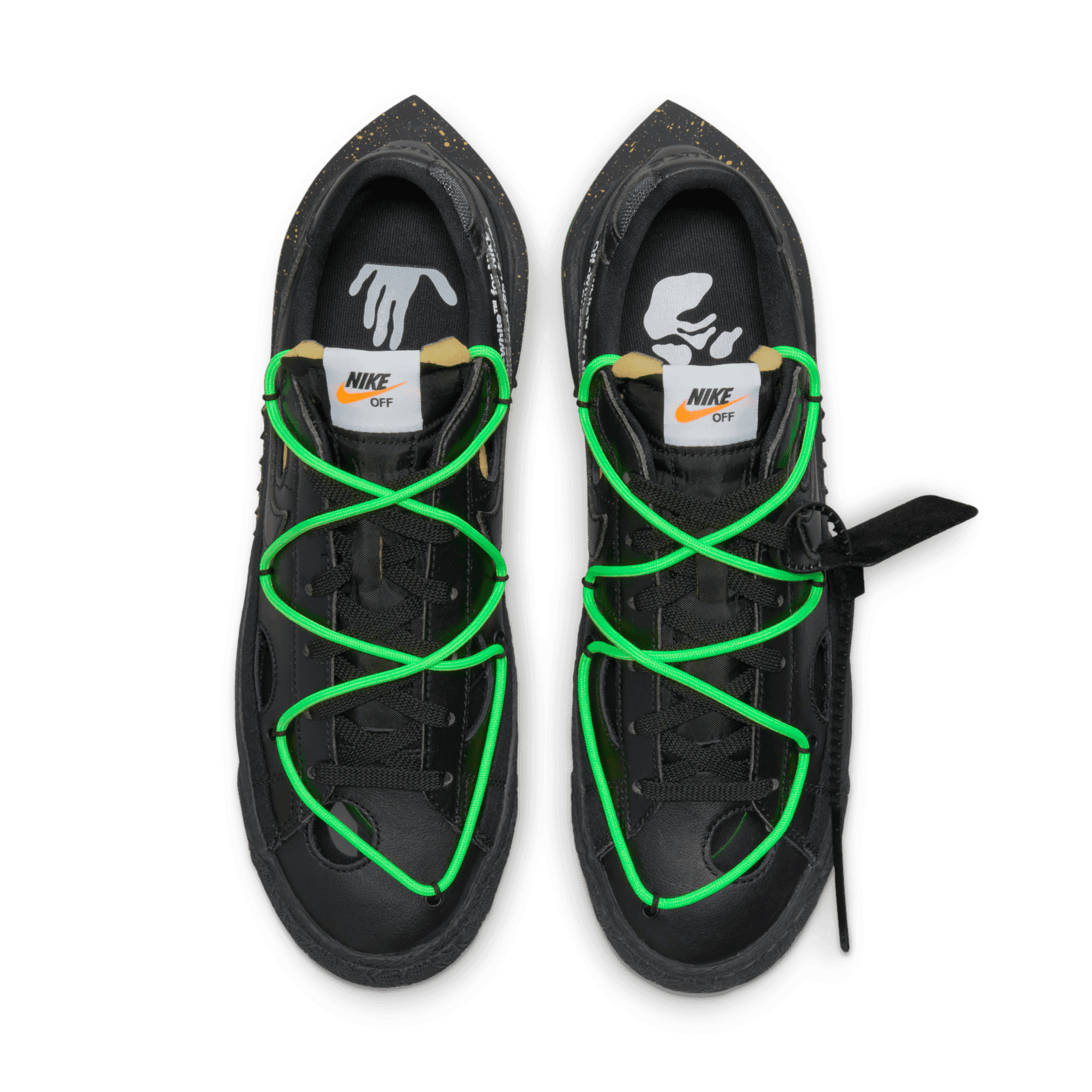Nike Blazer Low 77 Off-White Electro Green 2