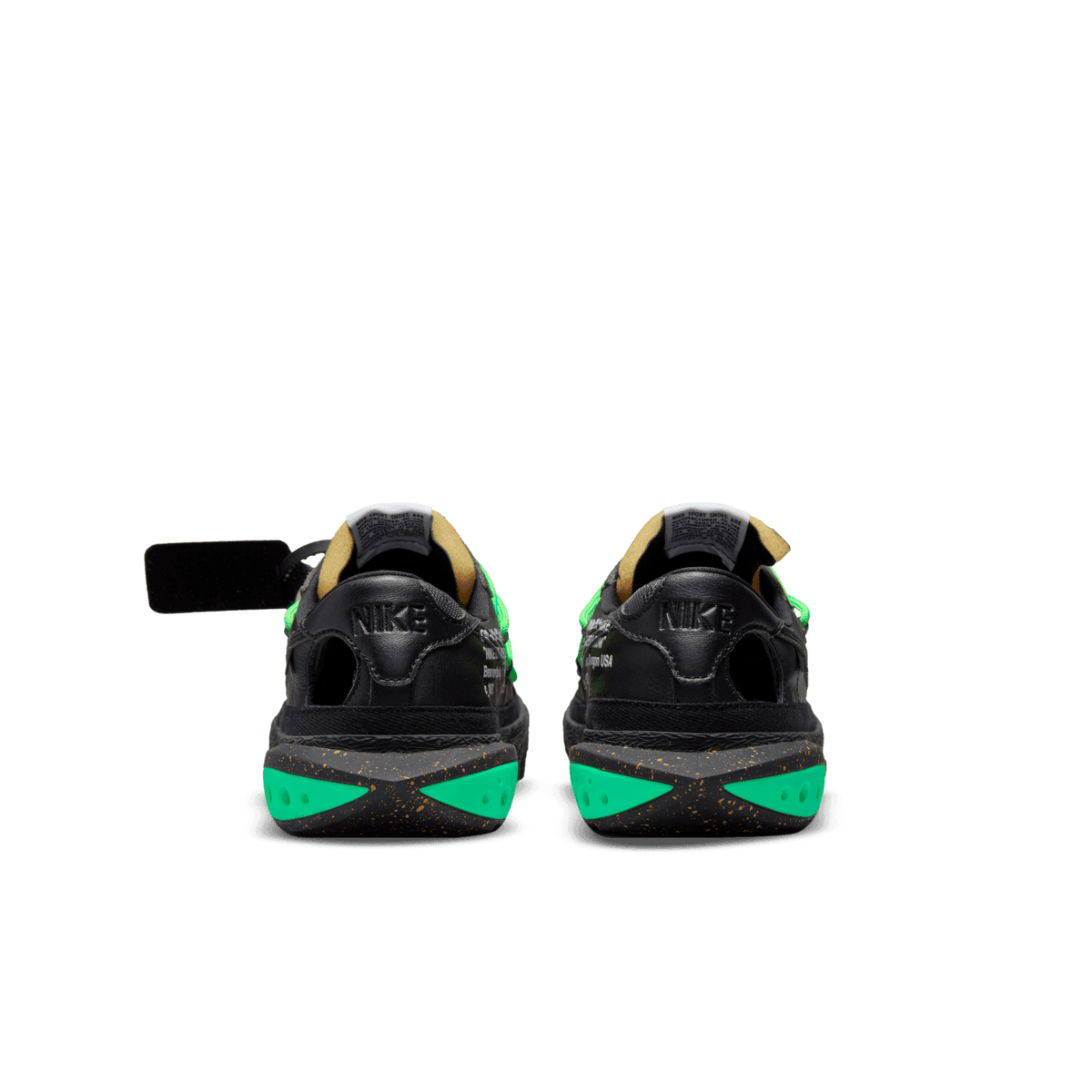 Nike Blazer Low 77 Off-White Electro Green 4
