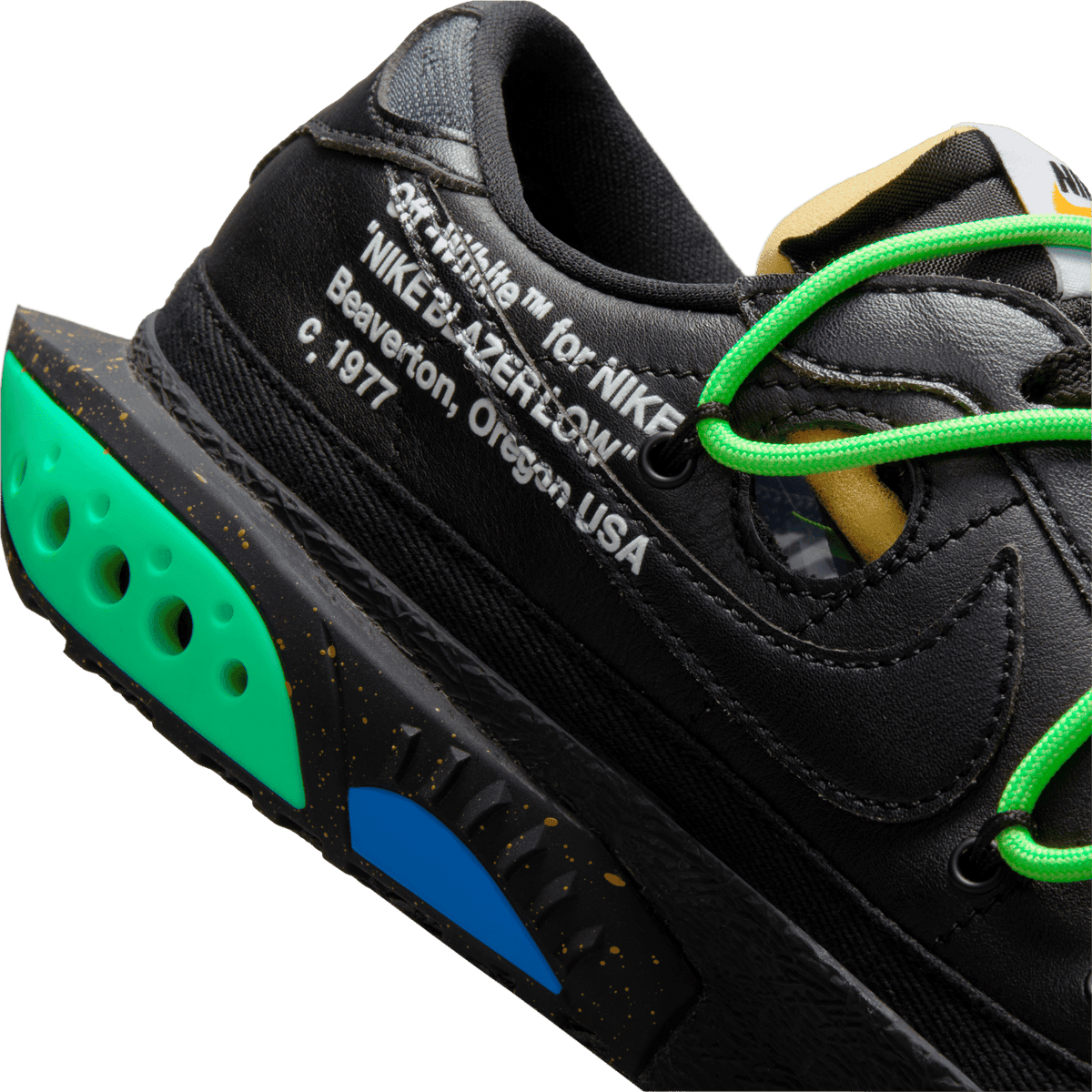 Nike Blazer Low 77 Off-White Electro Green 8