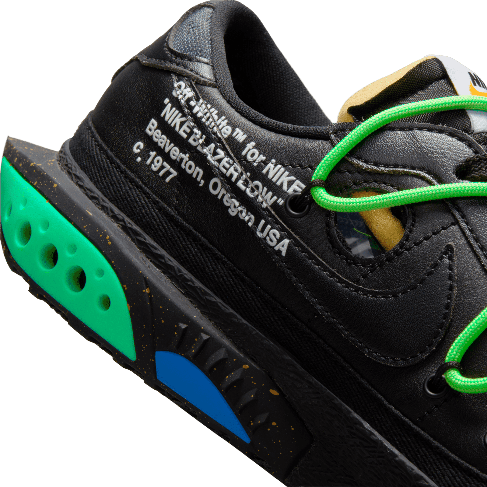 Nike Blazer Low 77 Off-White Electro Green 8