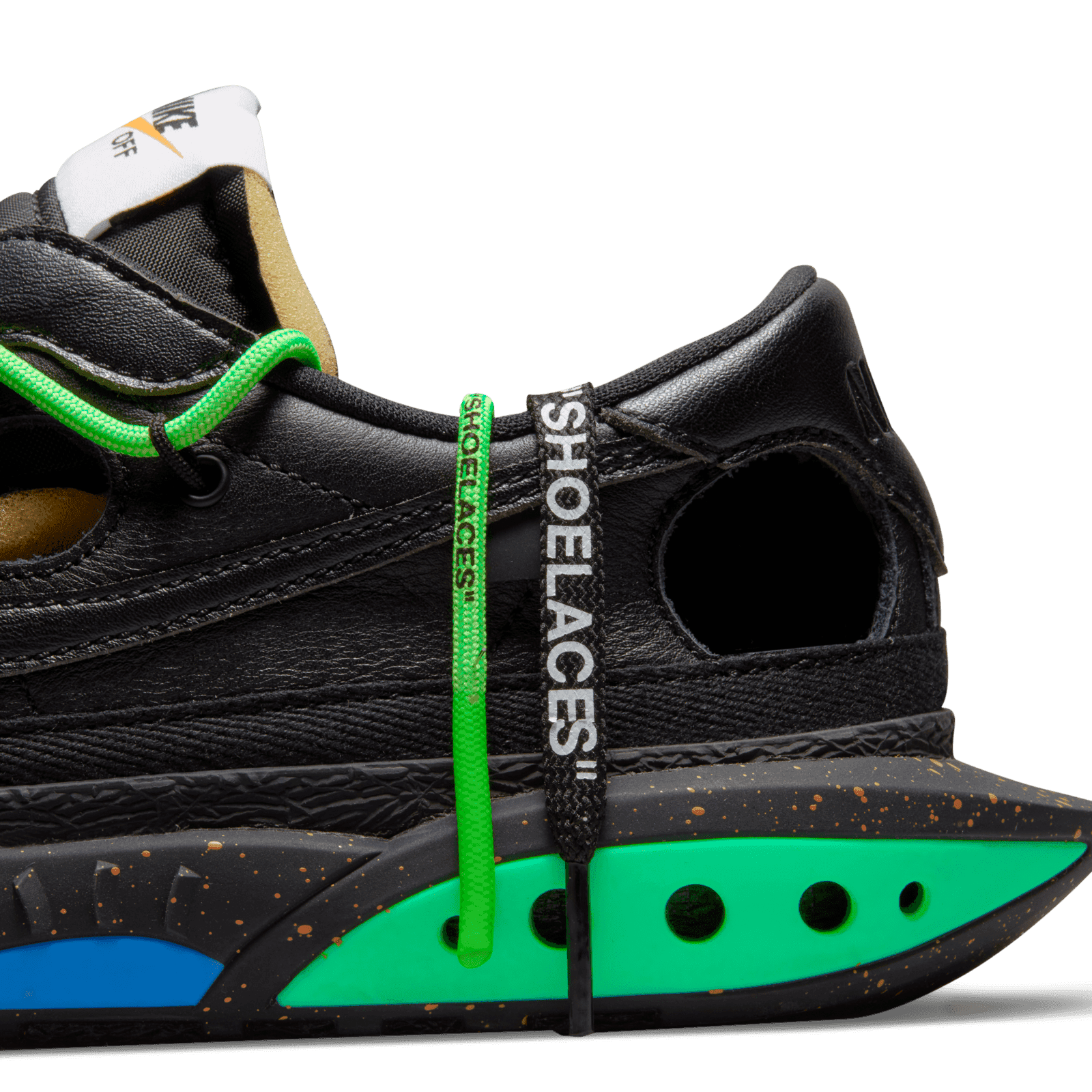 Nike Blazer Low 77 Off-White Electro Green 9