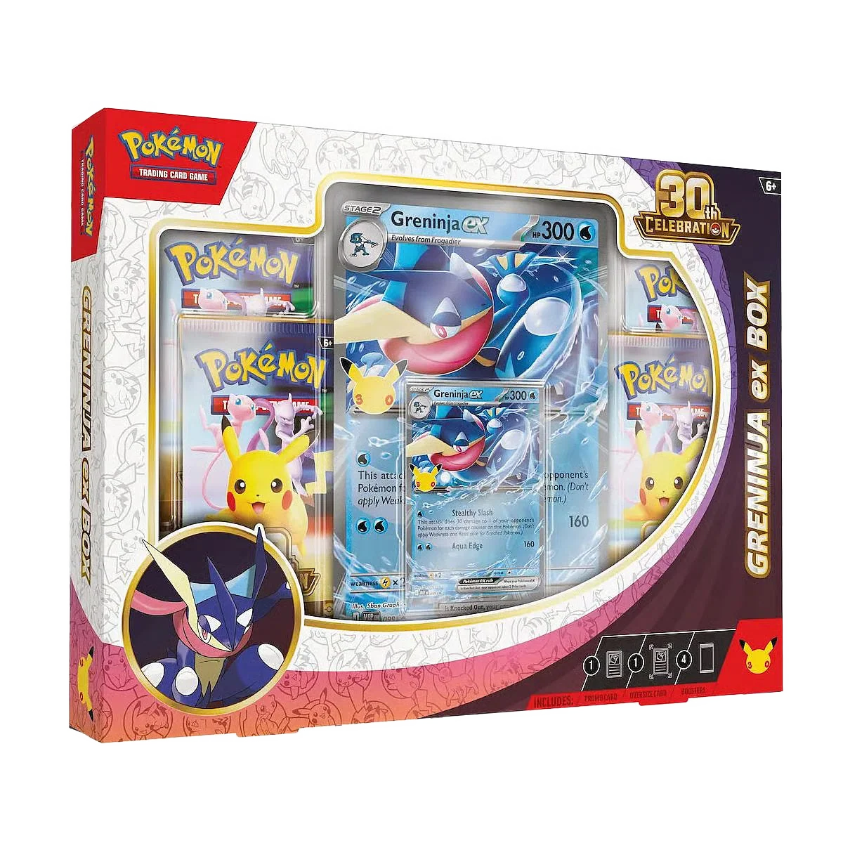 2026 Pokémon Mega Evolution 30th Celebration Greninja ex Box