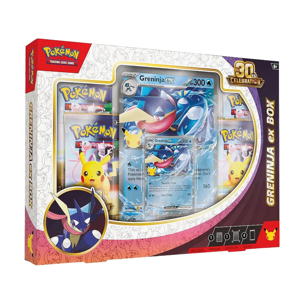 2026 Pokémon Mega Evolution 30th Celebration Greninja ex Box