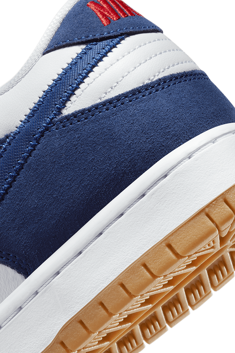Nike SB Dunk Low Premium Los Angeles Dodgers - detalle de la lengüeta
