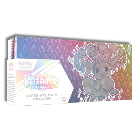 Pokémon Scarlet & Violet Prismatic Evolutions Super Premium Collection