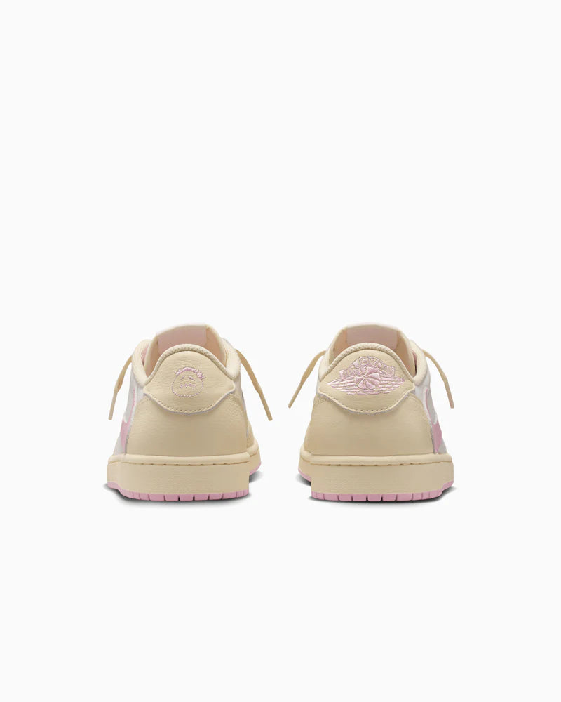 Air Jordan 1 Low x Travis Scott Muslin and Shy Pink