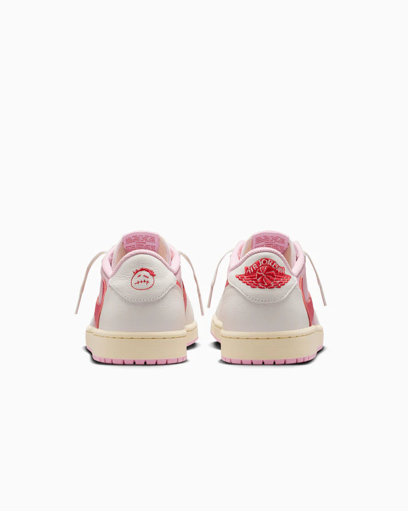 Air Jordan 1 Low x Travis Scott Shy Pink and Tropical Pink