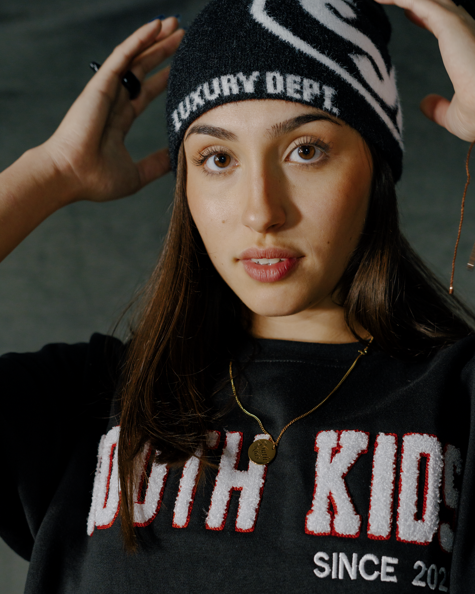 Luxury Black Beanie