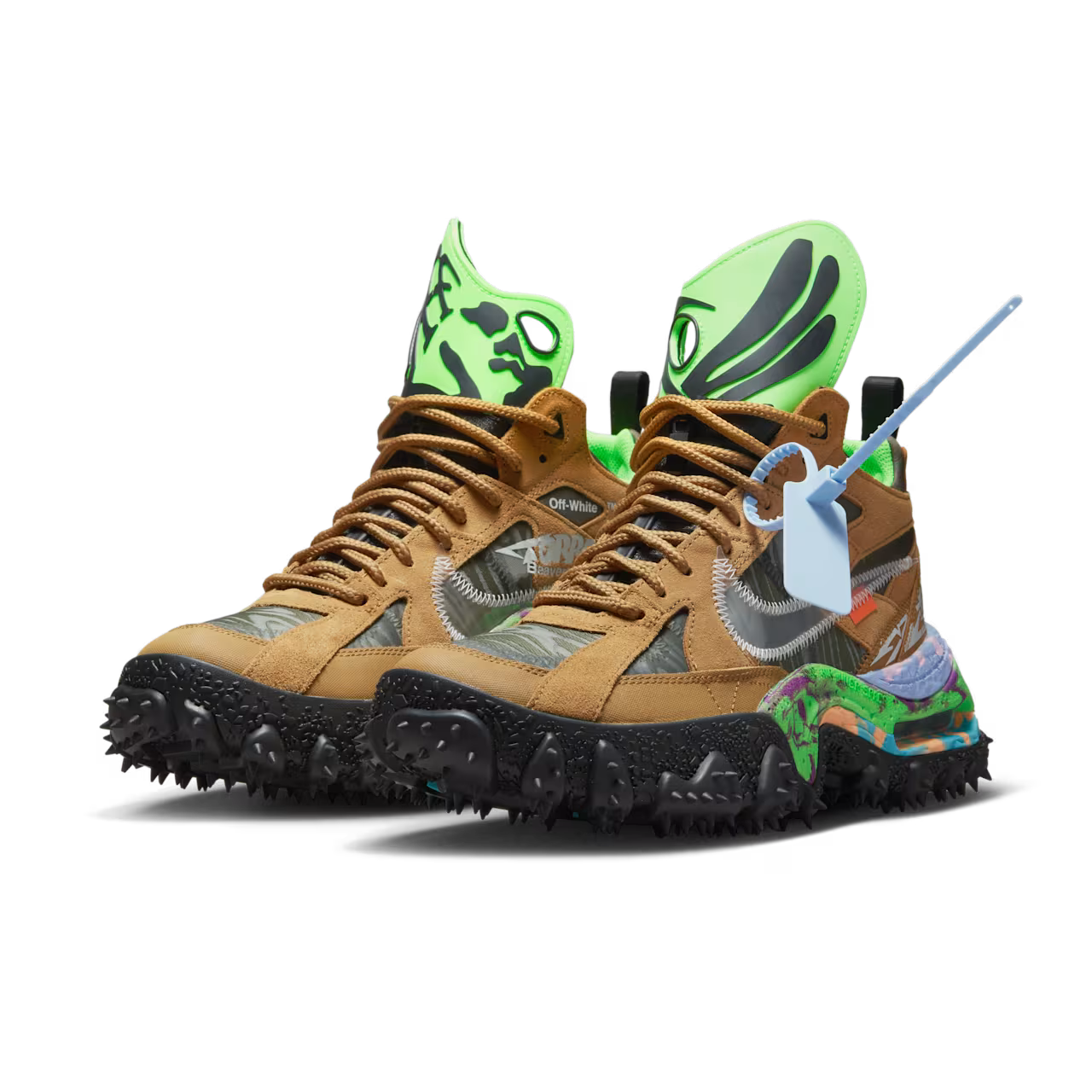 Nike Air Terra Forma Off-White Wheat Green Strike