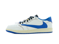 Air Jordan 1 Retro Low OG SP Fragment x Travis Scott Sail Military Blue