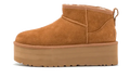 UGG Classic Ultra Mini Platform Chestnut
