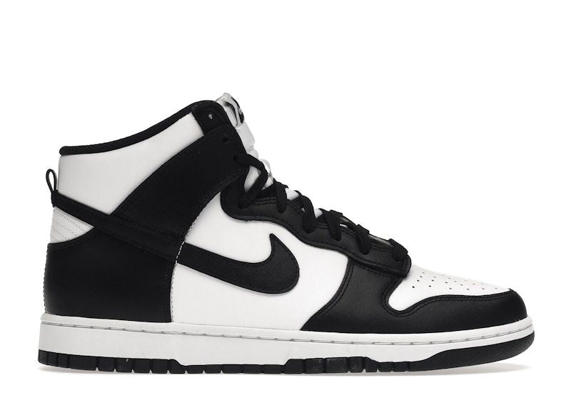 Nike Dunk High White Black Panda - vista derecha