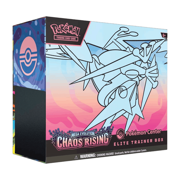 2026 Pokémon Mega Evolution Chaos Rising Pokemon Center Elite Trainer Box