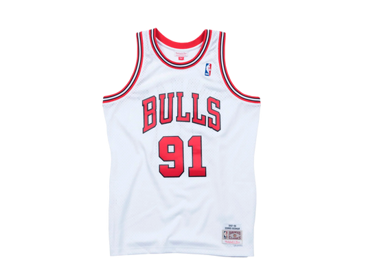 Mitchell & Ness Swingman Jersey Chicago Bulls 1997-98 Dennis Rodman White