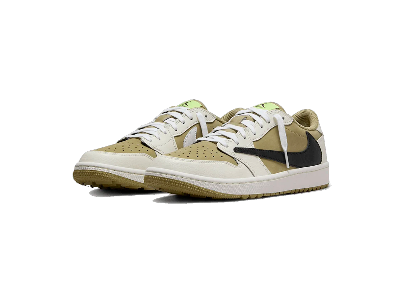 Air Jordan 1 Retro Low Golf Travis Scott Neutral Olive